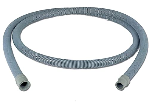 Europart Universal Ablaufschlauch 4m 19/22mmØ Waschmaschine Spülmaschine, 326, Grau Europart Universal Ablaufschlauch 4m 19/22mmØ Waschmaschine Spülmaschine, 326, Grau von Europart