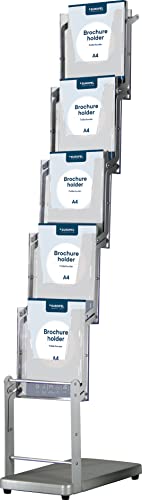 EUROPEL Tragbarer Klappständer Bronchure einseitig 5 x DIN A4 inkl. Tragetasche EUROPEL Tragbarer Klappständer Bronchure einseitig 5 x DIN A4 inkl. Tragetasche von Europel
