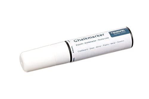 Europel Kreidemarker 15 mm, weiß, 1 Stück, Blisterkarte Europel Kreidemarker 15 mm, weiß, 1 Stück, Blisterkarte von Europel