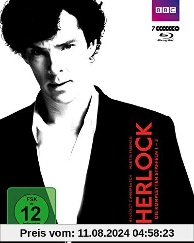 Sherlock - Staffel 1-3 [Blu-ray] von Euros Lyn