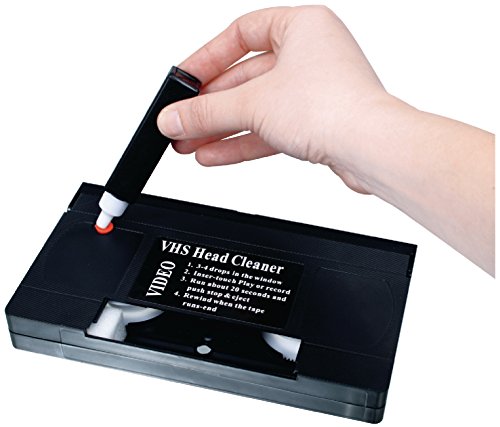 Profi VHS Reinigungscassette für Aufnahme und Wiedergabeköpfe Reinigung Kassette Set von Eurosell