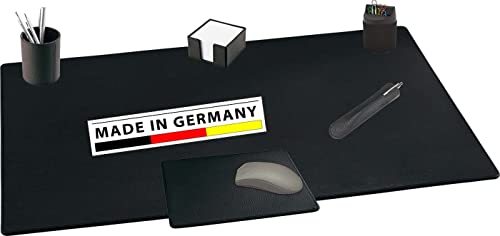 Handmade in Germany excl. Schreibtischset Leder 6tlg. in schwarz, aus genarbtem Rindnappaleder erhältlich in 5 Farben excl. Marke EuroStyle von Eurostyle