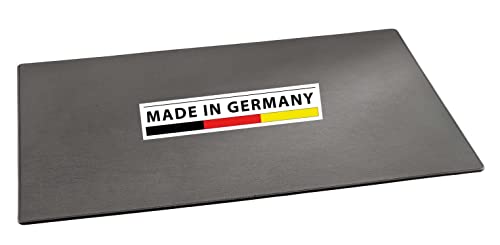 Handmade in Germany excl. Schreibunterlage-Leder-anthrazit, Schreibtischunterlage feingenarbtes Rindnappaleder, erhältlich in 5 Farben, excl. Marke EuroStyle von Eurostyle