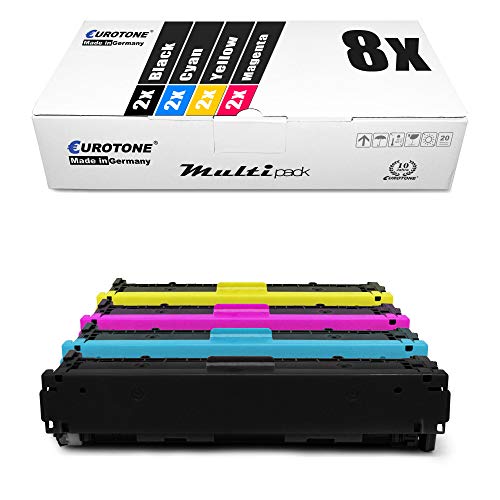 8X Eurotone Toner kompatibel für Canon I-Sensys MF 623 624 628 8230 8280 cw Cw cn Cn, 731 8X Eurotone Toner kompatibel für Canon I-Sensys MF 623 624 628 8230 8280 cw Cw cn Cn, 731 von Eurotone, kein Canon Original