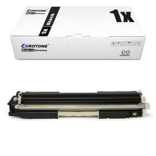 1x Eurotone kompatibler Toner für HP Laserjet CP 1025 Color NW ersetzt CE310A 126A von Eurotone, kein HP Original