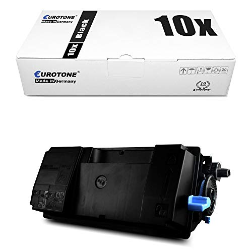 10x Eurotone Toner für Kyocera FS 2100 4100 4200 4300 D DN ersetzt 1T02MS0NL0 TK3100 von Eurotone