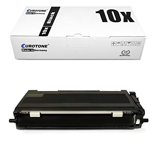 10x Eurotone Toner kompatibel für Brother DCP-L 2500 2520 2540 2560 2700 DW D CDW DN CDN, TN-2310 von Eurotone, kein Brother Original
