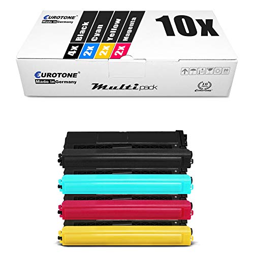 10x Eurotone Toner kompatibel für Brother DCP-L 8410 wie TN-423 TN423 Set von Eurotone, kein Brother Original