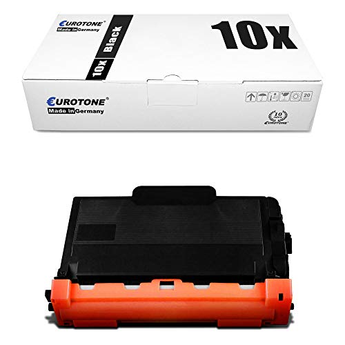 10x Eurotone Toner kompatibel für Brother MFC-L 5700 5750 6800 6900 DWT DW DN, TN3480 von Eurotone