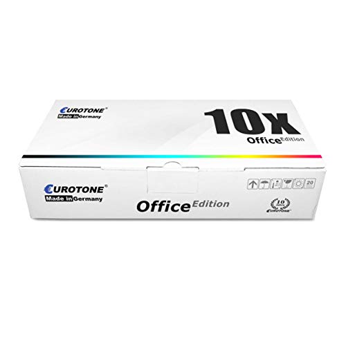 10x Müller Printware XXL Toner im Set für Kyocera TASKalfa/Copystar 5052ci 5053ci 6052ci 6053ci ersetzt TK-8345 von Eurotone