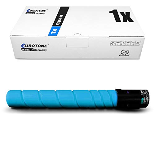 1x Eurotone Toner für Konica Minolta Bizhub C 224 284 364 e ersetzt TN-321C TN321C Cyan 1x Eurotone Toner für Konica Minolta Bizhub C 224 284 364 e ersetzt TN-321C TN321C Cyan von Eurotone, kein Konica Minolta Original