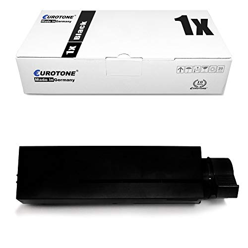 1x Eurotone Toner für Oki B 401 wie 44992402 Black Schwarz Druckerpatrone Kartusche von Eurotone