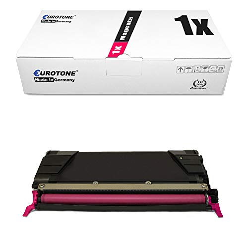 1x Eurotone Toner für kompatibel für Lexmark Optra C 520 522 524 530 532 534 DN N DTN ersetzt 00C5222MS von Eurotone