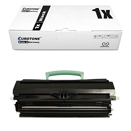 1x Eurotone Toner für kompatibel für Lexmark X 340 342 N ersetzt 00X340A21G Schwarz Black von Eurotone