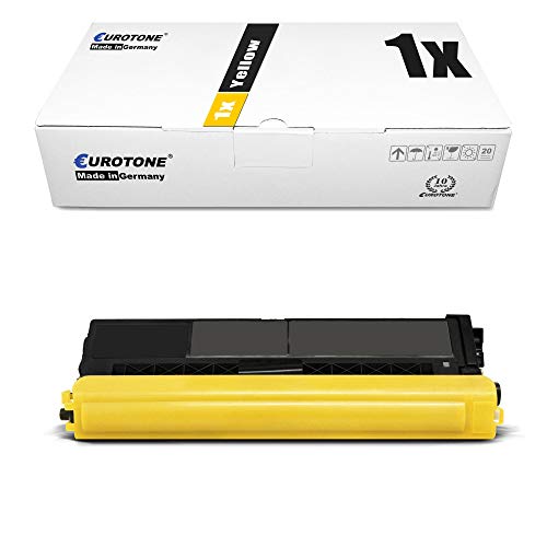 1x Eurotone Toner kompatibel für Brother HL-L 9310 wie TN-910Y TN910Y TN910 TN-910 Yellow von Eurotone
