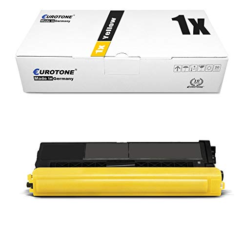 1x Eurotone Toner kompatibel für Brother MFC-L 9550 CDWT CDW, TN900Y TN 900 Y Yellow von Eurotone, kein Brother Original