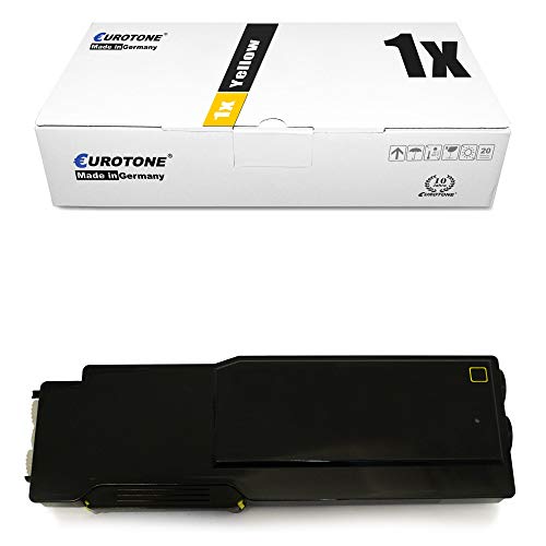 1x Eurotone XXL Toner für Dell C 2660 2665 DN dnf ersetzt 593BBBR TW3NN von Eurotone, kein Dell Original