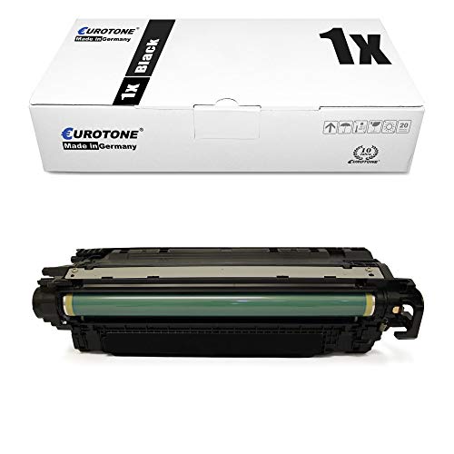 1x Eurotone kompatibler Toner für HP Color Laserjet CP 4520 DN n ersetzt CE260A 647A von Eurotone