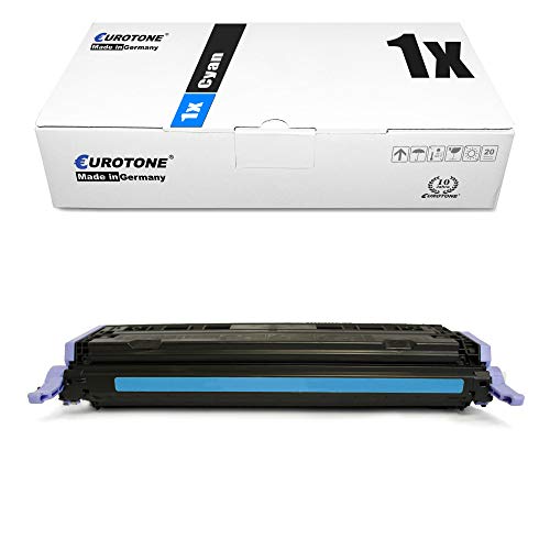 1x Eurotone kompatibler Toner für HP Laserjet CP 2600 ersetzt Q6001A 124A von Eurotone, kein HP Original