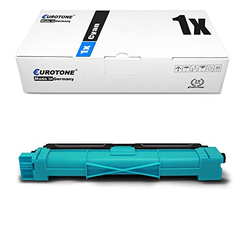 1x Müller Printware Cyan Toner kompatibel für Brother DCP-L 3510/3550 HL-L3210 HL-L 3230/3270/3280 MFC-L3710 MFC-L 3730/3740 MFC-L 3750/3770, TN-243C mit ca. 2.300 Seiten Füllung von Eurotone