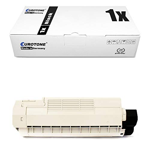 1x Müller Printware Toner für Oki C 610 DM DN CDN N DTN ersetzt 44315308 Schwarz Black von Eurotone