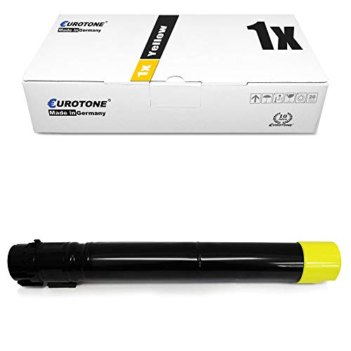 1x Müller Printware Toner für Xerox Workcentre 7120 7125 7220 7225 S T i ersetzt 6R01458 6R1458 Yellow von Eurotone