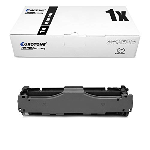 1x Müller Printware kompatibler Toner für HP Laserjet Pro 400 Color M 451 475 dw nw DN ersetzt CE410X 305X von Eurotone