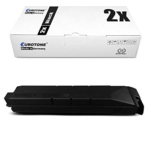 2X Eurotone Toner für Kyocera TASKalfa 3050 3051 3550 3551 wie 1T02LK0NL0 Black von Eurotone