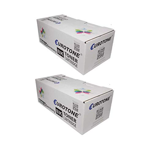 2X Eurotone Toner für Ricoh Aficio MP 161 171 201 Ln s f SPF L ersetzt 888261 TYPE1270D Schwarz von Eurotone