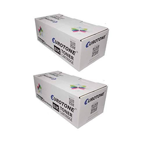 2X Eurotone Toner für Ricoh MP161spf MP201spf MP171f MP171spf 1515ps MP171Ln MP201f MP161Ln MP161f 1515mf 1515f ersetzt 888261 TYPE1270D Schwarz von Eurotone, kein Ricoh Original