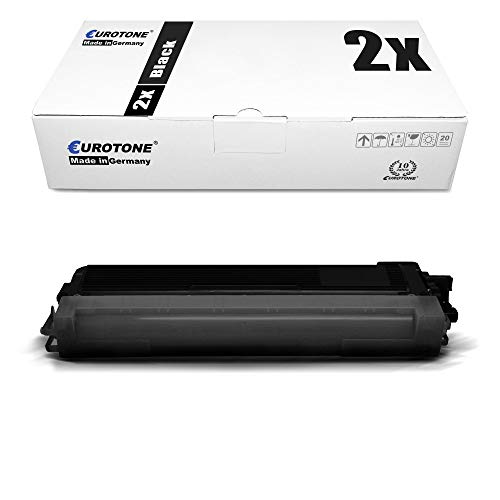 2X Eurotone Toner kompatibel für Brother HL 3040 3045 3070 3075 wie TN-230BK TN230BK Black 2X Eurotone Toner kompatibel für Brother HL 3040 3045 3070 3075 wie TN-230BK TN230BK Black von Eurotone, kein Brother Original