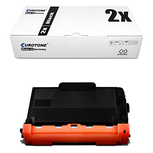 2X Eurotone Toner kompatibel für Brother HL-L 5000 5100 5200 6250 6300 6400 DWT DW DWTT D DNTT DN DNT, TN3480 2X Eurotone Toner kompatibel für Brother HL-L 5000 5100 5200 6250 6300 6400 DWT DW DWTT D DNTT DN DNT, TN3480 von Eurotone, kein Brother Original