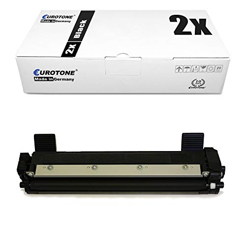 2X Eurotone Toner kompatibel für Brother MFC 1810 1815 1910 1911 W NW, TN1050 von Eurotone, kein Brother Original