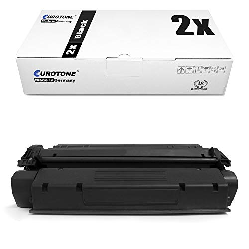 2X Müller Printware kompatibler Toner für HP Laserjet 1000 1005 1200 1220 3300 3310 3320 3330 3380 SE W N MFP ersetzt C7115A 15A von Eurotone