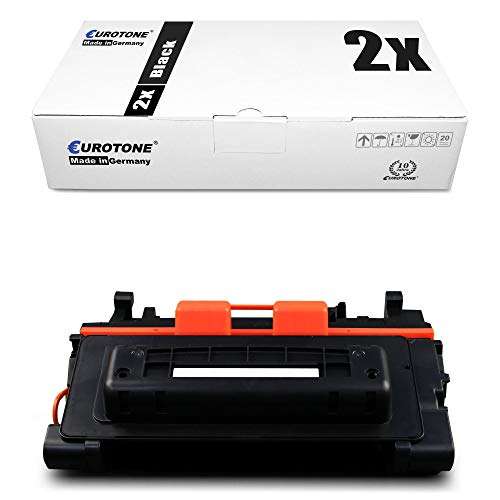 2X Müller Printware kompatibler Toner für HP Laserjet Enterprise M 501 506 xh dh x DN n ersetzt CF287X 87X Black von Eurotone