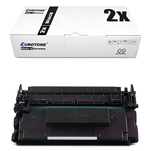 2X Müller Printware kompatibler Toner für HP Laserjet Pro M 402 dw d DN dne n ersetzt CF226X 26X von Eurotone