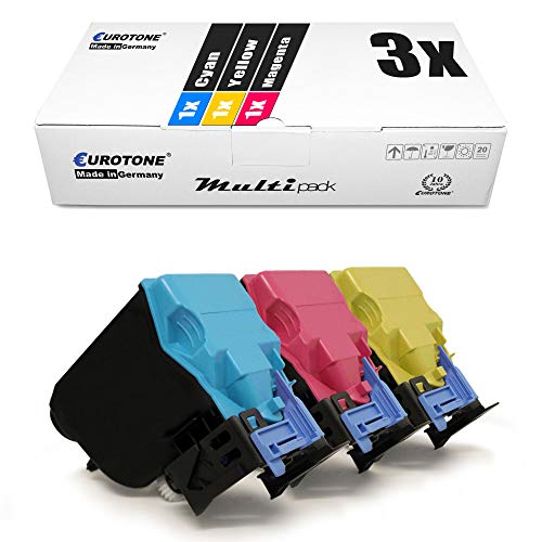 3X Eurotone Toner für Konica Minolta Bizhub C 25 wie Color A0X5353 A0X5453 A0X5253 3X Eurotone Toner für Konica Minolta Bizhub C 25 wie Color A0X5353 A0X5453 A0X5253 von Eurotone, kein Konica Minolta Original