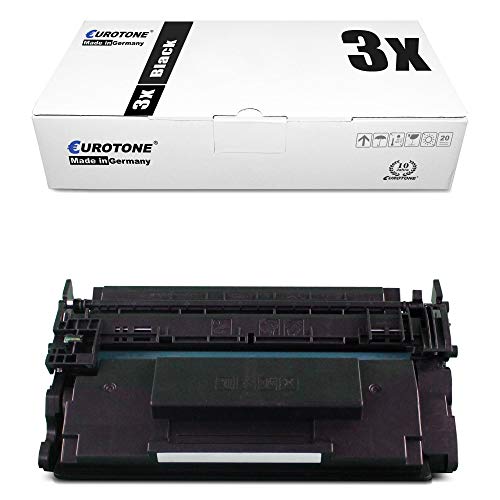 3X Eurotone kompatibler Toner für HP Laserjet Pro MFP M 426 fdn fw dw fdw DN n ersetzt CF226X 26X von Eurotone, kein HP Original