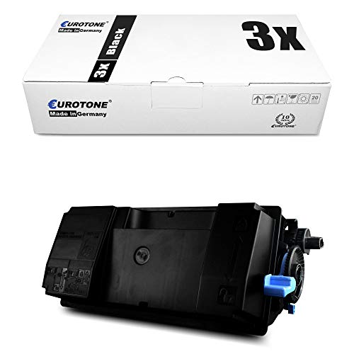 3X Müller Printware Toner für Kyocera FS 2100 4100 4200 4300 D DN ersetzt 1T02MS0NL0 TK3100 von Eurotone