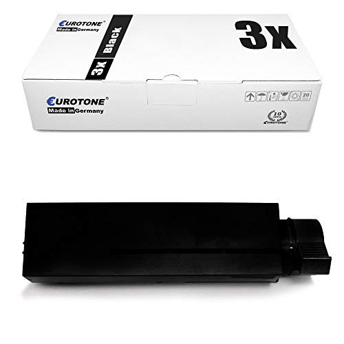 3X Müller Printware Toner für Oki B 412 432 512 DN ersetzt 45807102 Schwarz Black von Eurotone