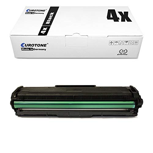 4X Eurotone Toner für Dell B 1160 1163 1165 w nfw ersetzt 593-11108 HF44N von Eurotone