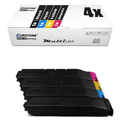 4X Eurotone Toner für Kyocera TASKalfa 4550 4551 5550 5551 cig ci ersetzt TK-8505 von Eurotone