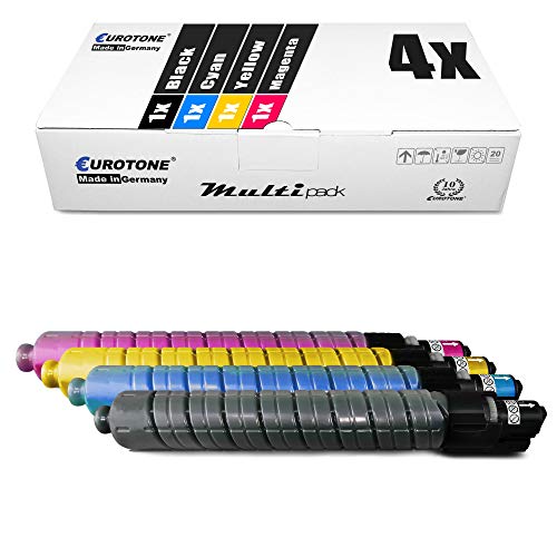 4X Eurotone Toner für Ricoh Aficio MP C 2800 3300 AD SPF ersetzt 841124-841127 TYPE3300 Set 4X Eurotone Toner für Ricoh Aficio MP C 2800 3300 AD SPF ersetzt 841124-841127 TYPE3300 Set von Eurotone, kein Ricoh Original