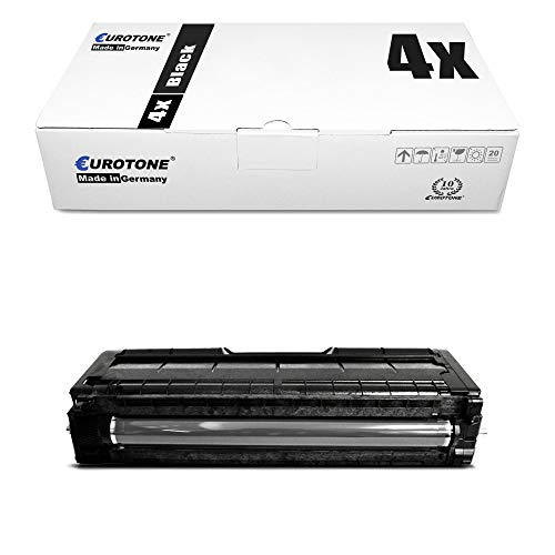 4X Eurotone Toner für Ricoh Aficio SP C231 SP C232dn SP C320 SP C242sf SP C311 SP C312 SP C242 SP C310 wie 406479 TYPESPC310HE Type SP C310HE Black 4X Eurotone Toner für Ricoh Aficio SP C231 SP C232dn SP C320 SP C242sf SP C311 SP C312 SP C242 SP C310 wie 406479 TYPESPC310HE Type SP C310HE Black von Eurotone