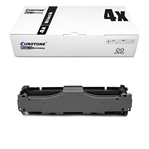 4X Eurotone Toner kompatibel für Canon I-Sensys MF 724 726 728 729 8330 8340 8350 8360 8380 8540 8550 8580 wie 718BK CRG-718BK Black 4X Eurotone Toner kompatibel für Canon I-Sensys MF 724 726 728 729 8330 8340 8350 8360 8380 8540 8550 8580 wie 718BK CRG-718BK Black von Eurotone, kein Canon Original