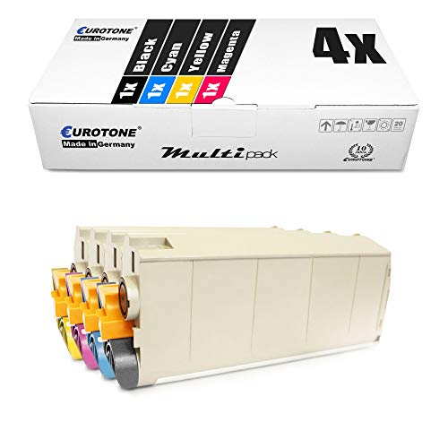 4X Müller Printware Toner für Oki MC780dnvfax MC760dnfax MC780 ersetzt 45396301 - 45396304 Set von Eurotone