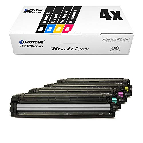 4X Müller Printware Toner für Samsung C3060 C3010ND C3060FR C3060ND C3010 ersetzt CLT-503 CLT503 Set von Eurotone