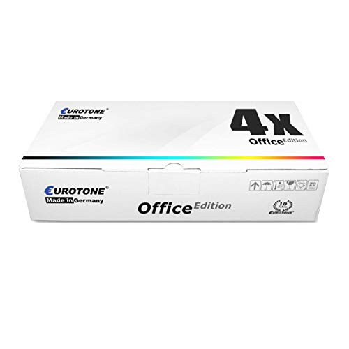 4X Müller Printware XXL Toner im Set für Kyocera TASKalfa/Copystar 5052ci 5053ci 6052ci 6053ci ersetzt TK-8345 von Eurotone