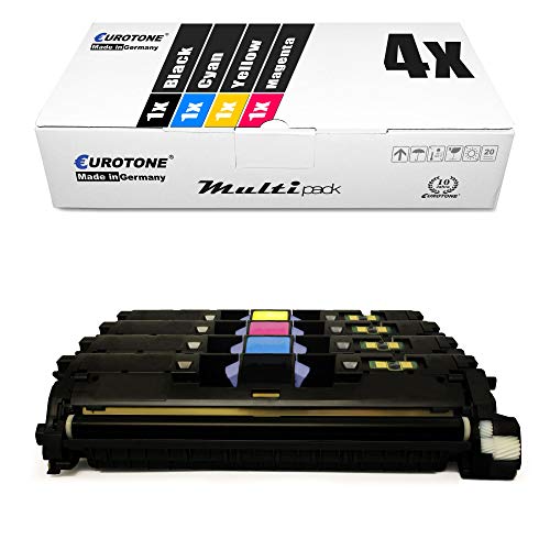 4X Rebuilt Toner für Canon Cartridge 701 für LBP-5200 Canon EP-87 Canon MF-8170C/ MF-8180C/ LBP-2410/ LBP-5200/ LBP-87 Set von Eurotone