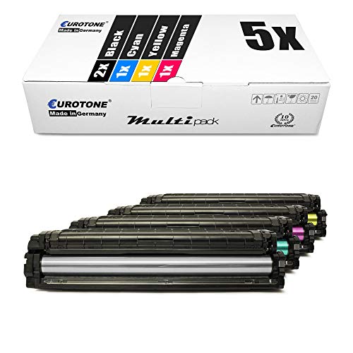 5X Müller Printware Toner für Samsung ProXpress C 3010 3060 ND FR Premium line ersetzt CLT-503 CLT503 Set von Eurotone